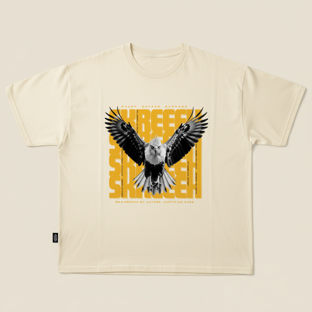 Eagle Tee - Clear Sky product shot